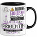 Dirigentin Tasse Geschenk Lustiger Spruch Bitte Erheben Sie Sich Seine Majestät Die Dirigentin Betritt Den Raum Schwarz Trendation