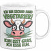 Fleischliebhaber Vegetarier Tasse Geschenk Lustige Geschenkidee Spruch Ich Bin Second Hand Vegetarier Weiß Trendation