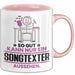 Songtexter Geschenk Tasse So Gut Kann Nur Ein Songtexter Aussehen Geschenkidee Kaffee-Becher Rosa Trendation