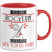 Rockerin Tasse Geschenk Ich Bin Rockerin Warum Weil Ich Es Kann Geschenkidee Geburtstag Rot Trendation