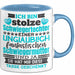 Schwiegertochter Tasse Geschenk Spruch Ich Bin Stolze Schwiegertochter Becher Blau Trendation
