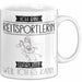 Reitsportlerin Tasse Geschenk Ich Bin Reitsportlerin Warum Weil Ich Es Kann Geschenkidee Geburtstag Weiß Trendation