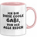 Gabi Tasse Ich Bin Diese Coole Gabi, Von Der Alle Reden Geschenk Rosa Trendation
