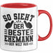 Ehemann Tasse Geschenk So Sieht Der Beste Ehemann Der Welt Aus Rot Trendation