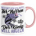 Angler Geschenk Tasse Spruch Männer Angeln Geschenkidee Kaffee-Becher Fischer Angeln Rosa Trendation