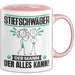 Stiefschwäger Tasse Geschenk für Stiefschwäger Der Mann Der Alles Kann Geschenkidee zum Geburtstag Rosa Trendation