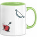 Bogenjäger Tasse Geschenkidee Bogenschütze Lustiger Spruch Geschenkidee Lustig Grün Trendation