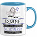 DJane Weil Es Keinen Schöneren Beruf Gibt Tasse Geschenk für Eine DJane Lustig Blau Trendation