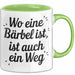 Bärbel Tasse Geschenk Wo Eine Bärbel Ist Ist Auch Ein Weg Geschenkidee Becher mit Name Grün Trendation