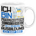 Pharmazeutisch-technischer Assistent Ausbildung Tasse Geschenk Ich Bin Pharmazeutisch-technischer Assistent In Der Ausbildung Ich Darf Das Geschenkidee Spruch Weiß Trendation