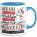 Musikverlegerin Tasse Geschenk Spruch Wer Will Schon Prinzessin Sein Wenn Man Auch Musikverlegerin Sein Kann Blau Trendation
