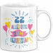 22. Geburtstag Tasse Geschenk Männer Frauen Lustig Alles Gute Zum Geburtstag 22er Geburtstags Grüße Geschenkidee Weiß Trendation