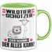 Wildtierschützer Tasse Geschenk für Wildtierschützer Der Mann Der Alles Kann Geschenkidee zum Geburtstag Grün Trendation
