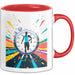 Läufer Tasse Geschenk Lustige Geschenkidee Spruch Für Ziel Linien Jäger Rot Trendation