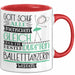 Balletttänzerin Geschenk Becher Tasse Gott Schuf Alle Menschen Gleich Nur Die Besten Durfeten Balletttänzerin Werden Geschenkidee Lustig Rot Trendation