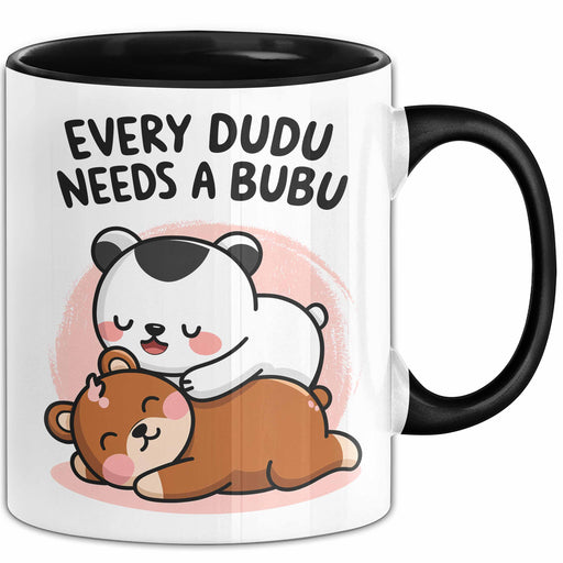 Baeren Tasse Geschenk Every Dudu Needs A Bubu Geschenkidee Geburtstag Beste Freundin Trendation