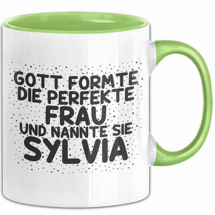 Sylvia Tasse Gott Formte Die Perfekte Frau Und Nannte Sie Sylvia Geschenk