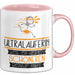 Ultraläuferin Weil Es Keinen Schöneren Beruf Gibt Tasse Geschenk für Eine Ultraläuferin Lustig Rosa Trendation