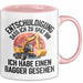 Baggerführer Tasse Geschenk Lustige Geschenkidee Spruch Entschulidung Dass Ich Zu Spät Bin Rosa Trendation