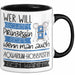 Aquarium-Hobbyistin Tasse Geschenk Spruch Wer Will Schon Prinzessin Sein Wenn Man Auch Aquarium-Hobbyistin Sein Kann Trendation