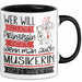 Musikerin Tasse Geschenk Spruch Wer Will Schon Prinzessin Sein Wenn Man Auch Musikerin Sein Kann Trendation