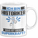 Historiker Tasse Geschenk für Historiker Geburtstag Lustiger Spruch Kaffee-Becher Was Ist Deine Superkraft Weiß Trendation
