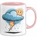 Meteorologe Tasse Geschenk Lustige Geschenkidee Spruch Für Wetter Beobachter Rosa Trendation