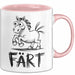 Pferde Tierliebhaber Tasse Geschenk Lustige Geschenkidee Spruch Färt Rosa Trendation