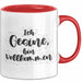 Gesine Tasse Ich Gesine, Bin Vollkommen Geschenk Rot Trendation