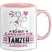 Tänzer Geschenk Tasse So Gut Kann Nur Ein Tänzer Aussehen Geschenkidee Kaffee-Becher Rosa Trendation