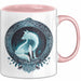 Wolf Tasse Geschenkidee Wikinger Fenriswolf Rosa Trendation