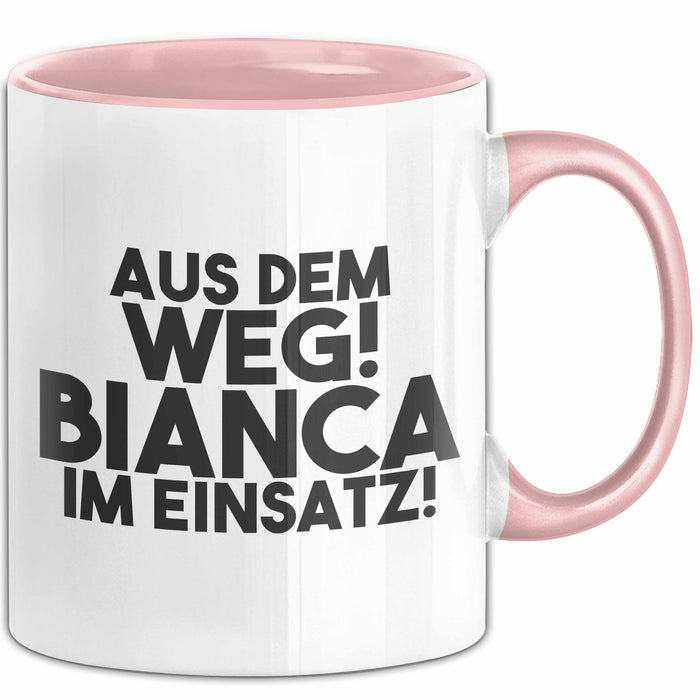 Bianca Tasse Aus Dem Weg! Bianca Im Einsatz! Geschenk