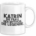 Katrin Tasse Katrin – Die Frau. Der Mythos. Die Legende. Geschenk Weiß Trendation