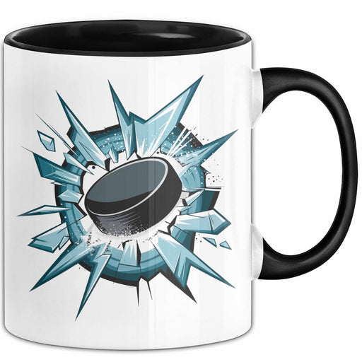Eishockey Fan Tasse Geschenkidee für Wintersportliebhaber Trendation