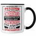 Lustige Schießen-Tasse für Sportschützen Geschenk Ich Bin Sportschütze Präzision Schwarz Trendation