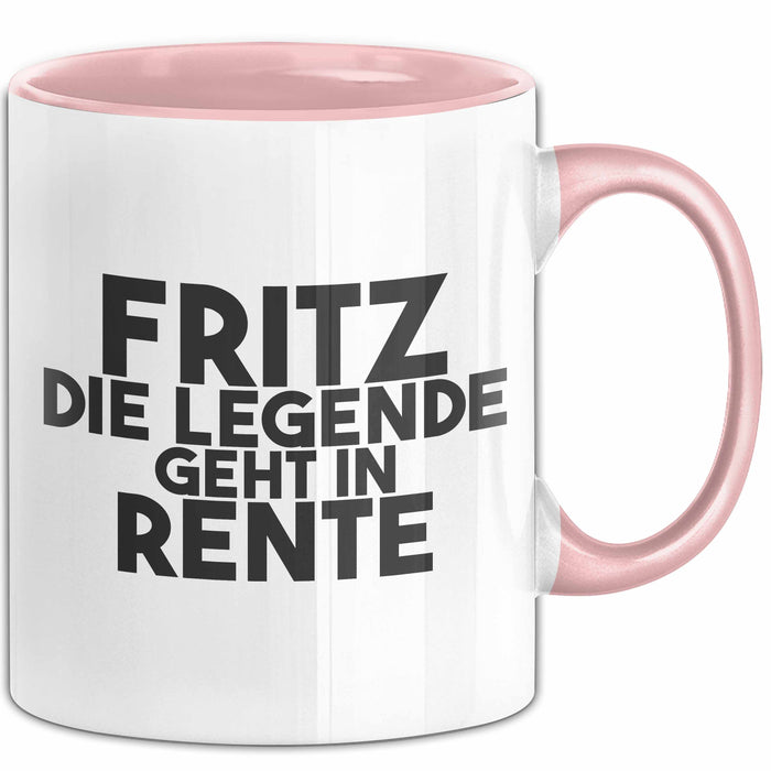 Fritz Tasse Fritz – Die Legende Geht In Rente Geschenk