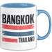 Bangkok Thailand Tasse Geschenk Lustige Geschenkidee Spruch Blau Trendation