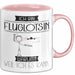 Fluglotsin Tasse Geschenk Ich Bin Fluglotsin Warum Weil Ich Es Kann Geschenkidee Geburtstag Rosa Trendation