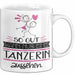 Tänzerin Geschenk Tasse So Gut Kann Nur Eine Tänzerin Aussehen Geschenkidee Geburtstag Weihnachten Lustig Weiß Trendation
