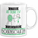 Bogenschützin Tasse Geschenk Becher Stark Attraktiv Furchtlos Bogenschützin Lustige Geschenkidee Weiß Trendation