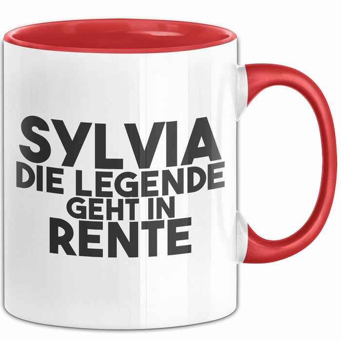 Sylvia Tasse Sylvia – Die Legende Geht In Rente Geschenk