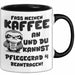 Humor Faultier Tasse Pflege Kaffee-Becher Lustig Und Du Kannst Pflegegrad 4 Beantragen Fass Meinen Kaffee An Büro Krankenschwester Trendation