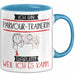 Parkour-Trainerin Tasse Geschenk Ich Bin Parkour-Trainerin Warum Weil Ich Es Kann Geschenkidee Geburtstag Blau Trendation