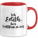 Edith Tasse Ich Edith, Bin Vollkommen Geschenk Rot Trendation
