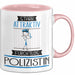 Polizistin Tasse Geschenk Becher Stark Attraktiv Furchtlos Polizistin Lustige Geschenkidee Rosa Trendation