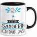 Geschenk für Sängerin Tasse Lustige Geschenkidee Geburtstag Ich Bin Sängerin Ich Darf Das Trendation