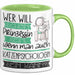 Katzenpsychologin Tasse Geschenk Spruch Wer Will Schon Prinzessin Sein Wenn Man Auch Katzenpsychologin Sein Kann Grün Trendation