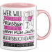 Musikbibliothekarin Tasse Geschenk Spruch Wer Will Schon Prinzessin Sein Wenn Man Auch Musikbibliothekarin Sein Kann Rosa Trendation