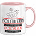 Politikerin Weil Es Keinen Schöneren Beruf Gibt Tasse Geschenk für Eine Politikerin Lustig Rosa Trendation