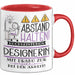 Designerin Tasse Geschenk Lustig Abstand Halten Hochleistungs-Designerin Mit Drang Zur Perfektion Bei Der Arbeit Rot Trendation